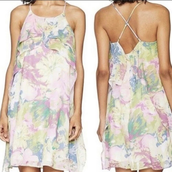 BCBGMaxAzria Boho Multicolored Mini Dress - Picture 8 of 8